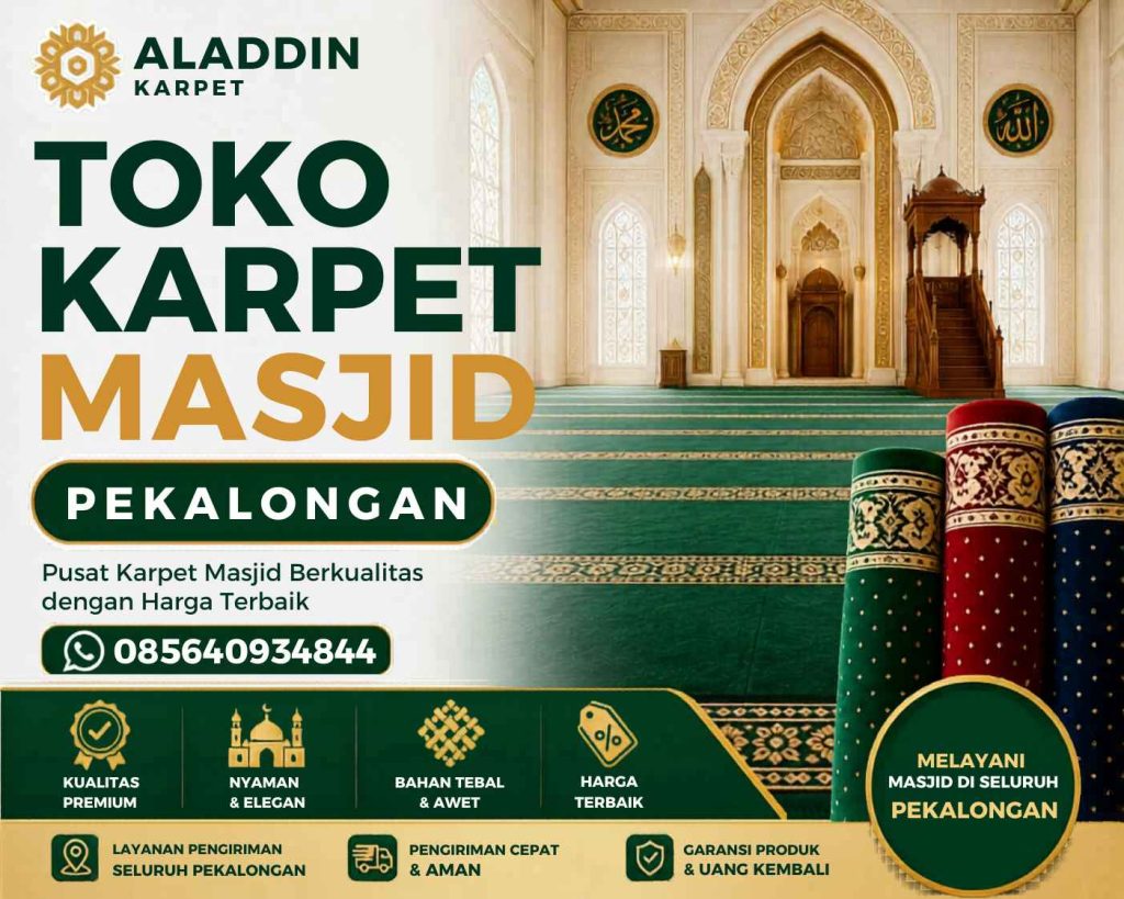 Karpet Murah Pekalongan Berkualitas Untuk Masjid & Mushola