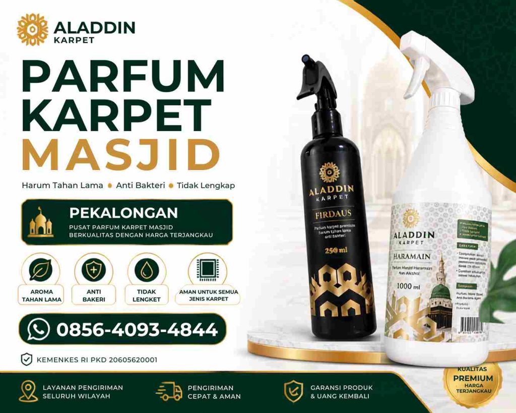 Toko Parfum Karpet Masjid Pekalongan Wangi Tahan Lama Harga Terjangkau