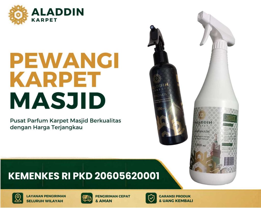 Pewangi Karpet Masjid Pekalongan Untuk Ruang Ibadah Segar