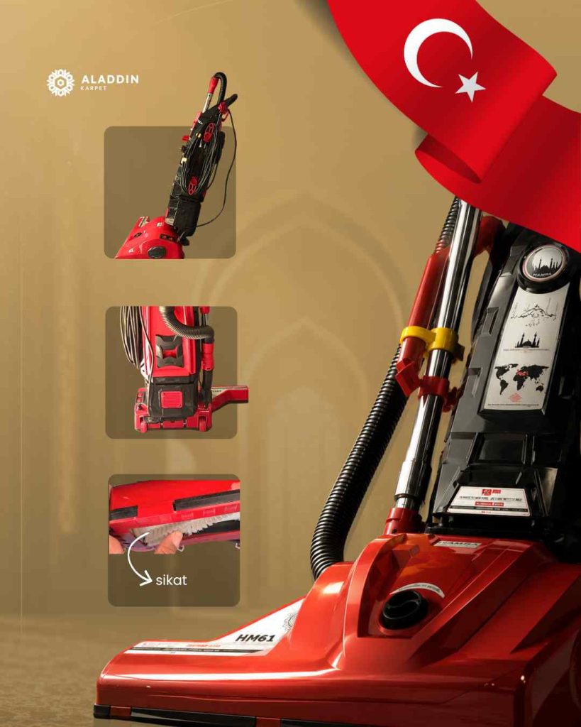 Vacuum Cleaner Hamra Pekalongan untuk Perawatan Karpet Masjid