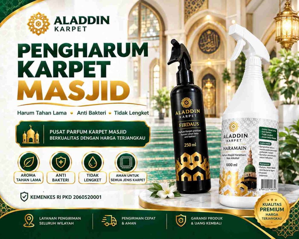 Pengharum Karpet Masjid Pekalongan Untuk Ruang Ibadah
