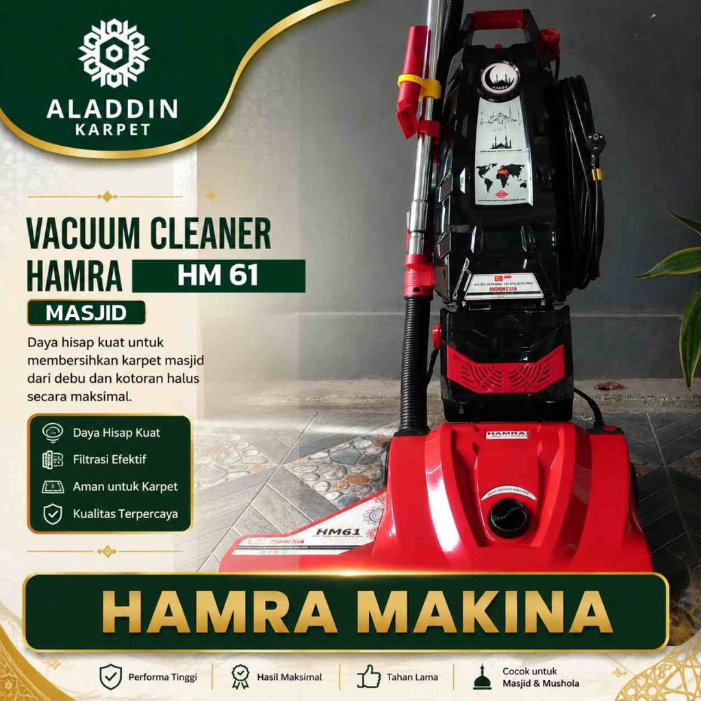 Vacuum Karpet Masjid Pekalongan Untuk Kebersihan Optimal
